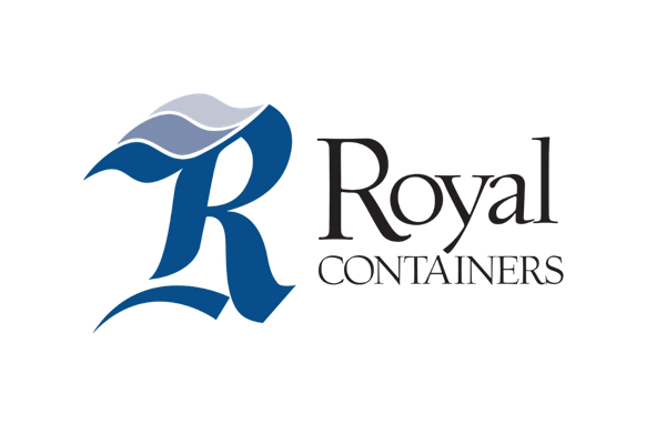 Royal Containers Logo | TSquared Marketing | Toronto, Ontario, Canada