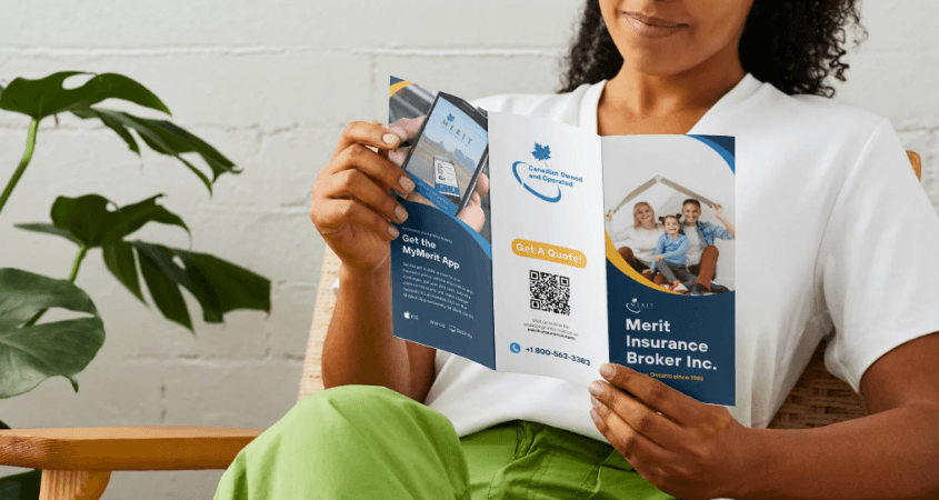 Merit Brochure Design | TSquared Marketing | Toronto, Ontario, Canada